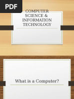 Computer Science &technology