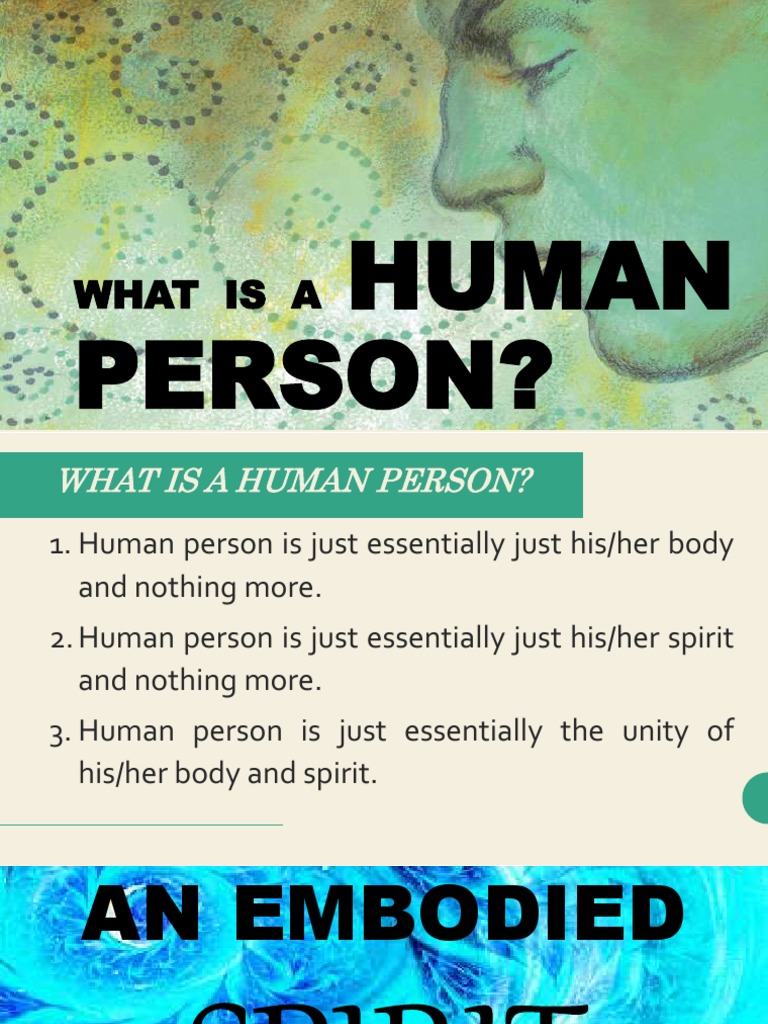 Understanding Human Personhood | PDF | Substance Theory | Soul