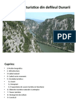 Amenajari turistice defileul Dunarii