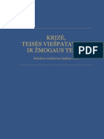 Monografija Krize Teises Viespatavimas Ir Zmogaus Teises LT PDF