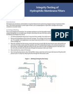 Integrity Testing of Hydrophilic Membrane Filters: Figure 1 - Wetting & Integrity Test Setup