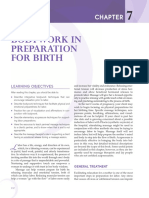 Bodywork in Preparation For Birth: Learning Objectives