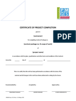 PMCM Form-013 Certificate of Project Completion.xlsx