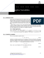 Complex Variables Chapter