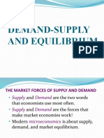 Demand, Supply Model