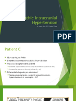Idiopathic Intracranial Hypertension Presentation