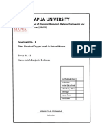 Mapua University: School of Chemical, Biological, Material Engineering and Sciences (CBMES)