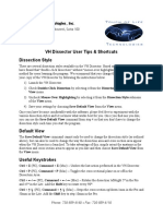 VH Dissector User Tips & Shortcuts Dissection Style: Touch of Life Technologies, Inc