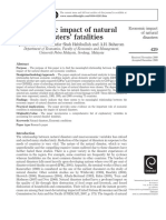Economic Impact of Natural Dis PDF