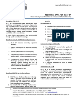 Technical Data For Bs-17 3P: Smart Chemistry For Concrete