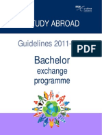 Study Abroad Guidelines Bachelor Exchange