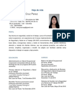 Curriculum Monica - Cruz PDF