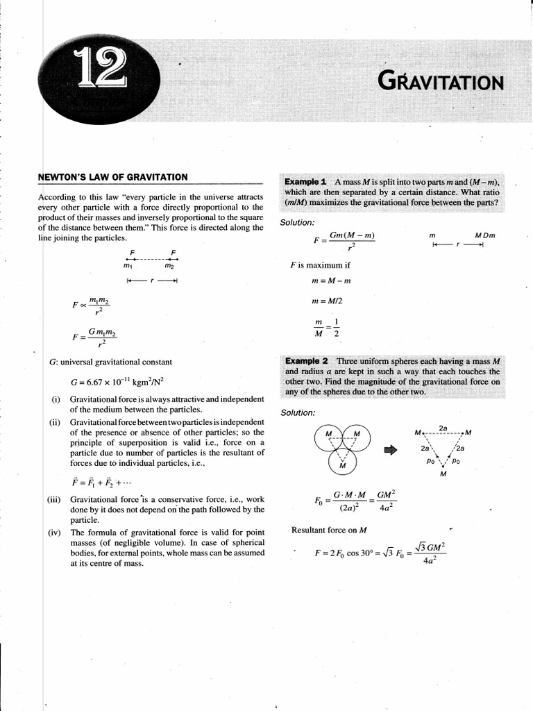 Gravitation