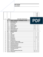 Small Business E-Commerce System Responsibility Asignment Matrix (RAM)