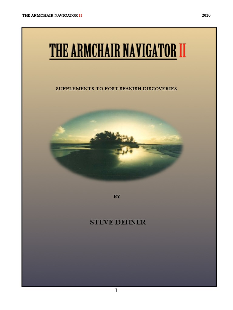 Armchair Navigator II Supplements To PostSpanish Discoveries PDF