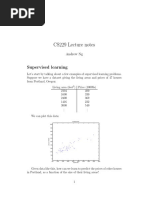 Linear Regression Notes