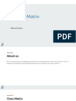 Class Matrix - Prospactus PDF