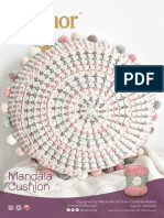 Mandala Cushion: Designed by Marta Porcel From Creativa Atelier