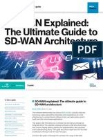 SD-WAN Explained: The Ultimate Guide To SD-WAN Architecture
