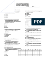 Evaluación 7° Circulación