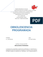 Obsolescencia Programada