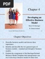 Developing An Effective Business Model: Bruce R. Barringer R. Duane Ireland