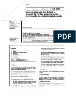 NBR 12019 - 1990 - MB 3355 - Efluentes Gasosos em Dutos e Chamines de Fontes Estacionarias - Determinacao de Material Particulado