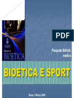 Bioetica e Sport - Bellotti