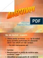 Adjectivul Final