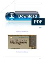 Kitab Musthalah Hadits PDF Download PDF
