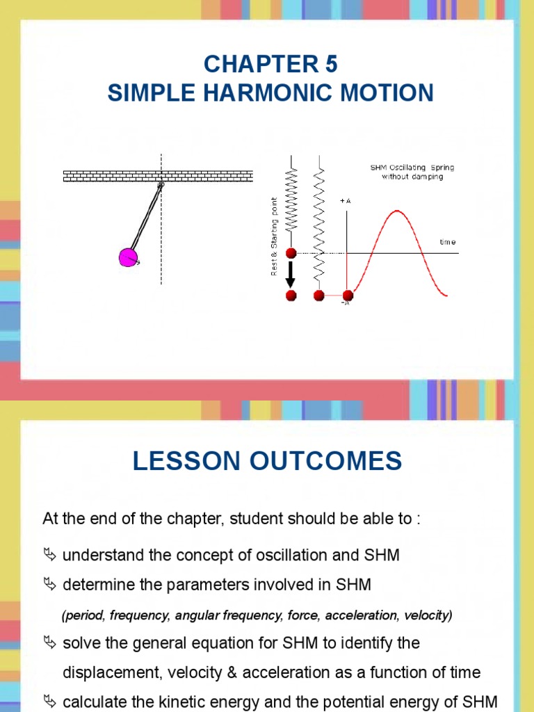 Identifying SHM Equation Parameters | PDF | Resonance | Oscillation
