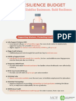 MOF Singapore| Our Resilience Budget - Infographics