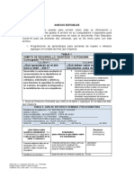 Tablas Editables Plan Educativo COVID-19 Primeras Dos Semanas