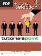 Recruitment and Selection Tutorial