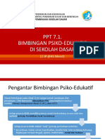 7.1 - Bimbingan Psiko Edukatif - 9 Januari 2018