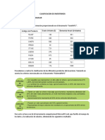 Clasificacion de Inventarios