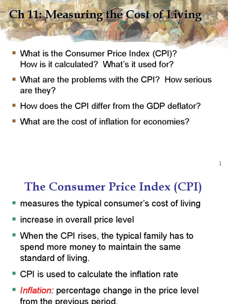 Understanding Cost of Living Measurement | PDF | Consumer Price Index ...