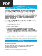 Application Spring 2018 YSEALI Academic Fellowship: Are You A YSEALI Member?