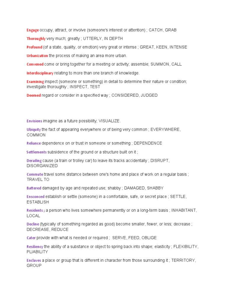 Vocabulary Civil Engineering PDF Rope Transport