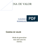 Cadena de Valor