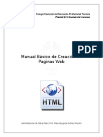 Manual Básico de HTML