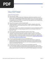 Cisco IOS Firewall Overview