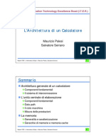 Architettura Di Un Calcolatore PDF