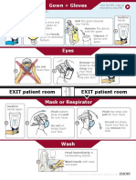 EXIT Patient Room EXIT Patient Room: Taking PPE