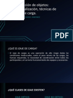 Manipulación de Objetos IZAJE DE CARGA PDF