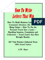A.W.Shaw - How to Write Letters that Win.pdf