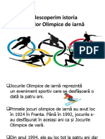 Educație Fizică Și Sport - Jocurile Olimpice de Iarnă