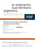 Pueblos Originarios Del Actual Territorio Argentino