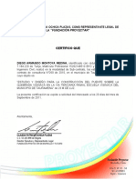 Certificado Laboral Puente Tauramena