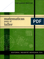 Matematicas para El Taller PDF